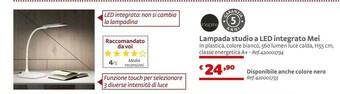 Lampada Studio A Led Integrato Mei