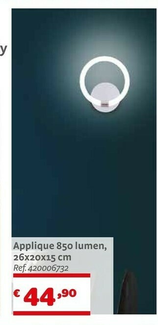 Bricocenter Applique 850 Lumen offerta