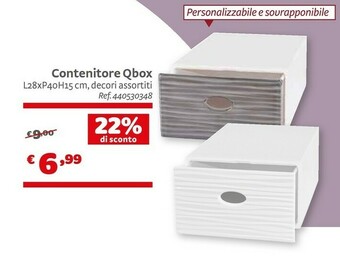 Bricocenter Contenitore Qbox offerta