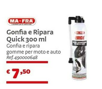 Bricocenter Ma-fra Gonfia E Ripara Quick offerta