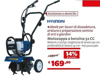 Hyundai Motozappa A Benzina52CC
