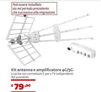 Bricocenter Kit Antenna E Amplificatore 4G/5G offerta