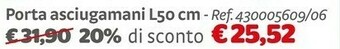 Bricocenter Porta Asciugamani L50 offerta