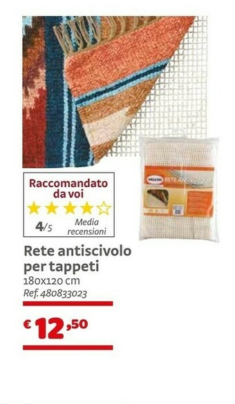 Bricocenter Rete Antiscivolo Per Tappeti