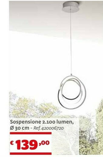Bricocenter Sospensione 2.100 Lumen offerta