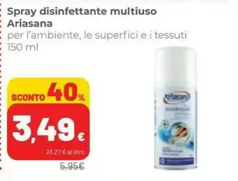 Coop Ariasana Spray Disinfettante Multiuso offerta