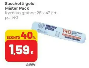Coop Mister Pack Sacchetti Gelo offerta
