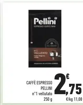 Conad Pellini - Espresso Gusto Bar N.1 Vellutato offerta