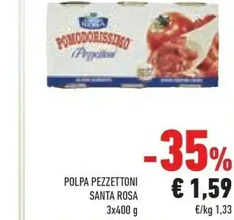 Conad Santa Rosa Polpa Pezzettoni offerta