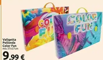 Carrefour Valigetta Polionda Color Fun offerta