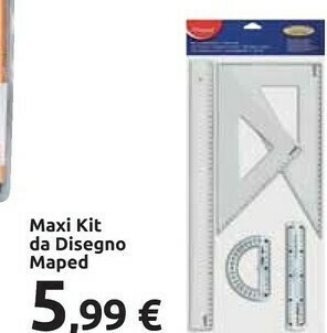 Carrefour Maped Maxi Kit Da Disegno offerta