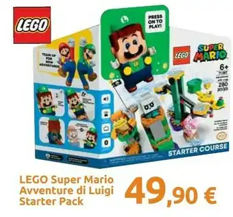 Carrefour E Lego Super Mario Avventure Di Luigi Starter Pack offerta