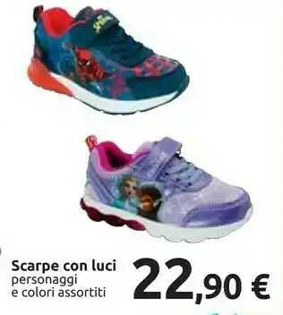 Carrefour Scarpe Con Luci offerta