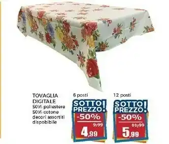 Happy Casa Tovaglia Digitale offerta