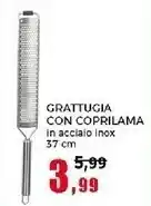 Happy Casa Grattugia Con Coprilama In Accialo Inox offerta
