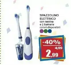 Happy Casa Spazzolino Elettrico offerta