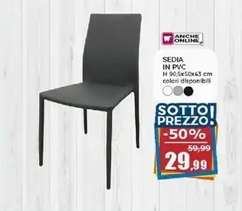 Happy Casa Sedia In Pvc offerta