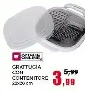 Happy Casa Grattugia Con Contenitore offerta