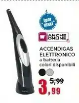 Accendigas Elettronico A Batteria