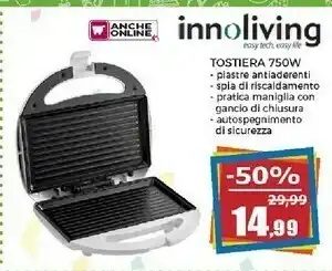 Innoliving Tostiera 750w