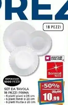 Bormioli Rocco Set Da Tavola