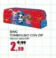 Happy Casa Happy Casa Bing Tombolino Con Zip offerta