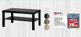 Happy Casa Tavolino In Legno offerta