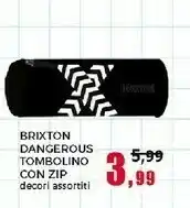 Happy Casa Brixton Dangerous Tombolino Con Zip offerta