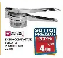 Schiacciapatate Forato