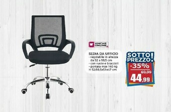 Happy Casa Sedia Da Ufficio offerta