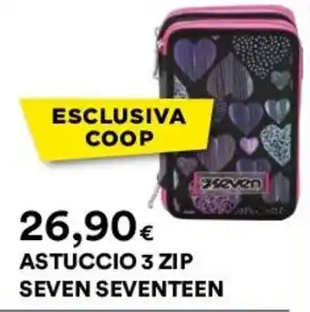 Coop ASTUCCIO 3 ZIP SEVEN SEVENTEEN offerta