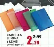 Cartella Lumina 3 Lembi