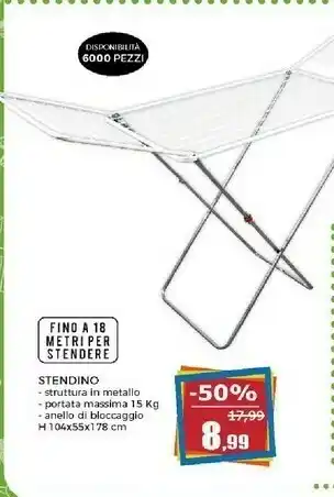 Stendino Struttura In Metallo