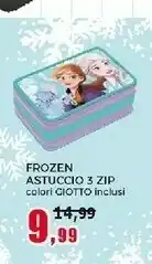 Happy Casa Happy Casa Frozen Astuccio 3 Zip offerta