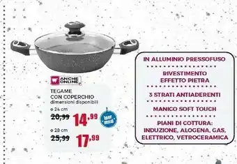 Happy Casa Tegame Con Coperchio offerta