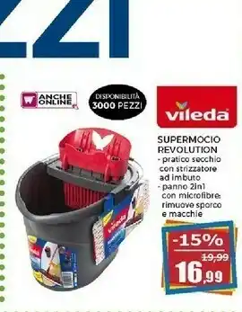 Happy Casa Vileda Supermocio Revolution offerta