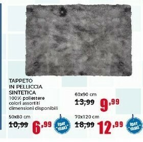 Happy Casa Tappeto In Pelliccia Sintetica offerta