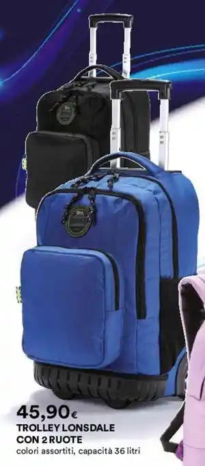 Coop TROLLEY LONSDALE CON 2 RUOTE offerta