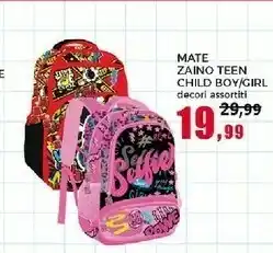 Happy Casa Mate Zaino Teen Child Boy / Grild
