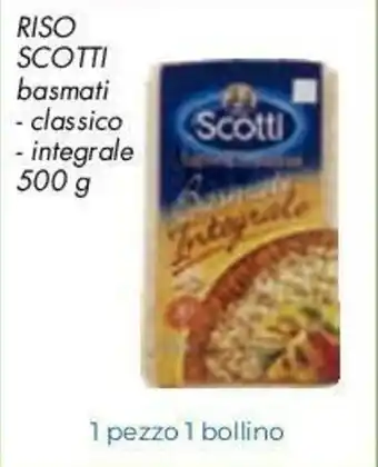 Conad Scotti Riso 500g offerta