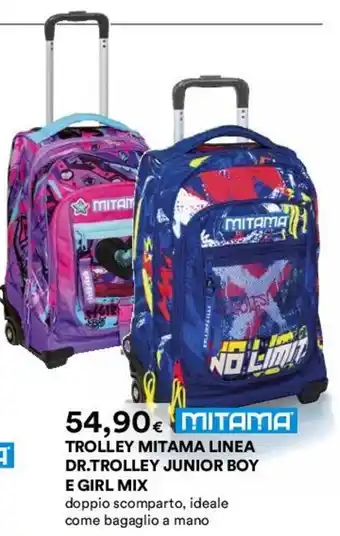 Coop TROLLEY MITAMA LINEA DR.TROLLEY JUNIOR BOY E GIRL MIX offerta