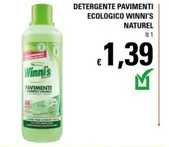 Basko Winni's Naturel Detergente Pavimenti Ecologico offerta