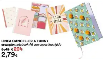 Coop LINEA CANCELLERIA FUNNY offerta