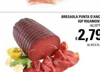Basko Rigamonti Bresaola Punta D'Anca IGP offerta