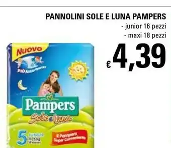 Basko Pampers Sole E Luna Pannolini offerta