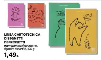 Coop LINEA CARTOTECNICA DISEGNETTI DEPRESSETTI offerta