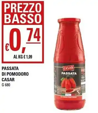 Basko Casar - Tomata Passata di Pomodoro 680 g(ml) offerta