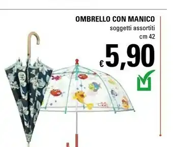 Ombrello Con Manico