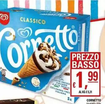 Basko Algida Cornetto Classico offerta