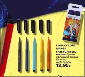 Coop LINEA COLORE MANGA FABER CASTELL offerta
